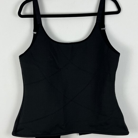 Ashley Stewart Compession Shape Wear Size 3X Spaghetti Strap Front Hook & Eye - Picture 6 of 9